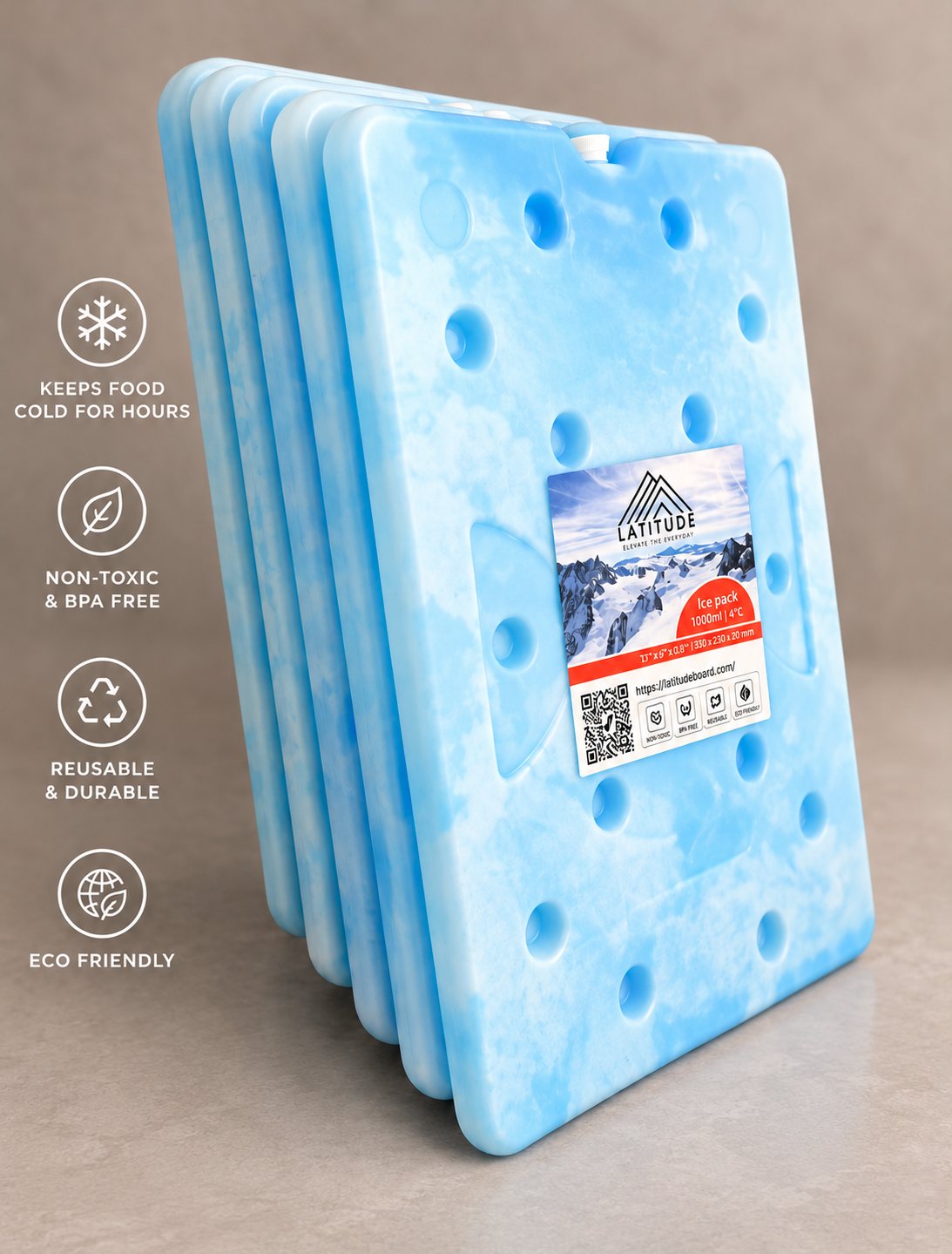 Extra 1000ml Ice Brick (1 piece)