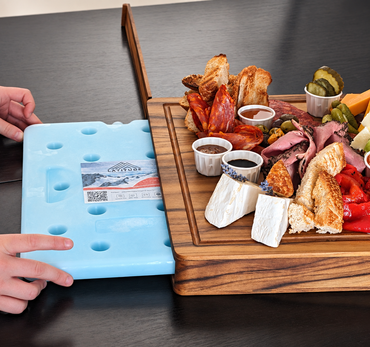 Latitude Board® Pro XL Chilled Charcuterie Board